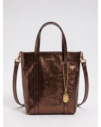 Twinset - Ledertasche Mit Anhänger - Lyst