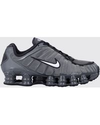 Nike - Shox Tl Se Rubber And Mesh Sneakers - Lyst