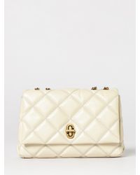 Marc Jacobs - The Quilted Slim Dual Leather Bag - Lyst