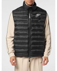 Philipp Plein - Padded Quilted Nylon Vest - Lyst