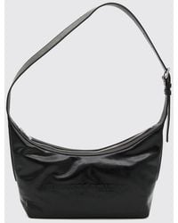 Alexander Wang - Curved Leather Shoulder Bag With Adjustable Handle - Lyst