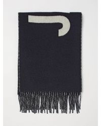 Jacquemus - Wool Scarf With Macro Logo - Lyst