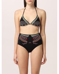 Ermanno Scervino - Bikini Top With Embroidery - Lyst