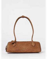 Alaïa - Le Teckel Medium Hammered Nubuck Bag - Lyst