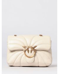 Pinko - Love Bag Puff Mini Butterfly Matelassé Nappa Bag - Lyst