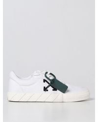 Off-White c/o Virgil Abloh - Sneakers low vulcanized in canvas - Lyst