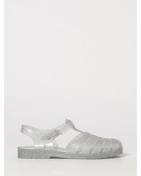 Melissa - Possession Glitter Pvc Fisherman Sandals With Low Heel - Lyst
