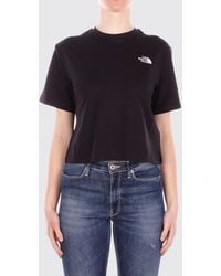 The North Face - Cotton T-Shirt With Logo - Lyst