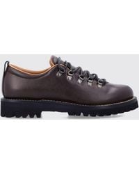 Church's - Calf Leather Derby Shoes With Rubber Lug Sole And Pull-Tab - Lyst