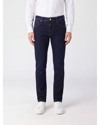 Jacob Cohen - Slim-Fit Cotton Denim Jeans With Mid-Rise Waist And Back Logo - Lyst