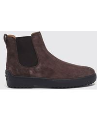 Tod's - Stivaletti Chelsea Gommino - Lyst