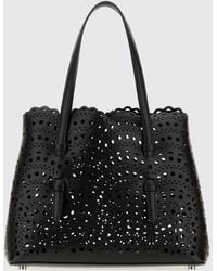 Alaïa - Leather Mina 25 Handbag - Lyst