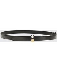 Jacquemus - Leather Belt With Piercing Detail And Push-Lock Closure - Lyst