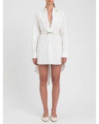 Twinset - Cotton Poplin Shirt Dress - Lyst