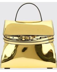Moschino - Tie Me Patent Leather Bag - Lyst