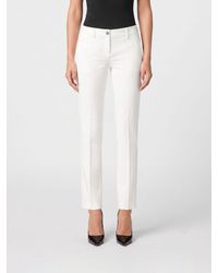 Philipp Plein - Low-Rise Skinny Cady Trousers With Slant Pockets - Lyst