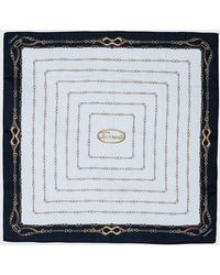 Twinset - Satin Foulard With Chain Print - Lyst