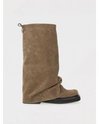 The Attico - Flat Ankle Boots - Lyst