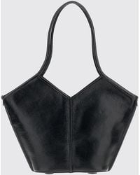 Hereu - Calella Smooth Calfskin Tote Bag With Removable Pouch - Lyst