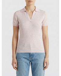 Max Mara - Basic Wool Knit Polo - Lyst