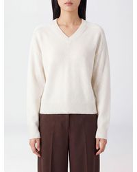 Loulou de Saison - Relaxed Fit V-Neck Jumper - Lyst