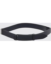 Orciani - Nobuckle Adjustable Smooth Leather Belt With Innovative Interlocking Closure - Lyst