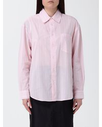DUNST - Striped Cotton Shirt By - Lyst
