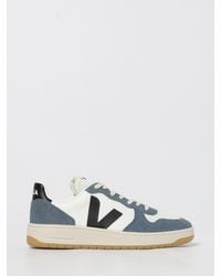Veja - V-10 Leather Sneakers - Lyst