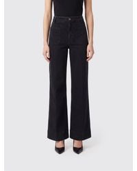 Victoria Beckham - Alina High-Waisted Wide Leg Jeans - Lyst