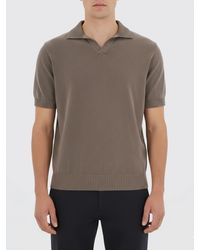 Paul & Shark - Paul &Amp Shark Cotton Knit Polo Shirt - Lyst