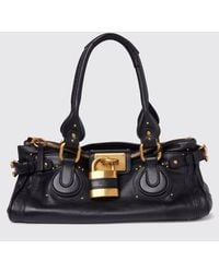 Chloé - Chlo&Eacute Paddington Ledertasche - Lyst