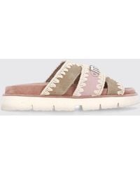 Mou - Flache Sandalen Damen - Lyst
