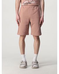 Natural Z Zegna Cotton Pleat-detailed Bermuda Shorts in Beige Mens Clothing Shorts Bermuda shorts for Men 