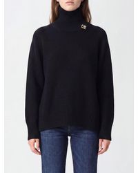 Fabiana Filippi - Virgin Wool Turtleneck Jumper With Metal Detail - Lyst