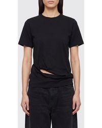 Junya Watanabe - Cut-Out Design Nylon Crew-Neck T-Shirt - Lyst