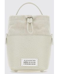 Maison Margiela - 5Ac Mini Grained Leather Bucket Bag - Lyst