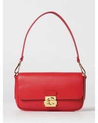 Coccinelle - C-Me Lock Medium Grained Leather Bag - Lyst