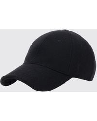 Saint Laurent - Classic Wool Baseball Cap With A Minimal Design - Lyst