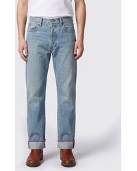 Junya Watanabe - Straight Fit 5-Pocket Denim Jeans With Mid-Rise Waist - Lyst
