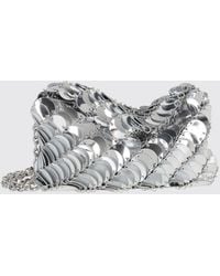 Rabanne - Bolso Paco De Piel Laminada Efecto Torchon - Lyst