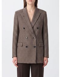 Tagliatore - Houndstooth Wool And Cashmere Double-Breasted Blazer - Lyst