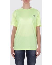 New Balance - Recycled Polyester T-Shirt With Logo - Lyst