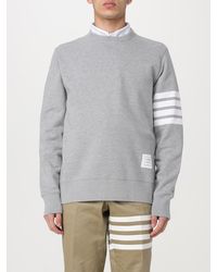 Thom Browne - Ribbed Wool Crewneck Sweater - Lyst