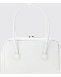 Marge Sherwood - Boston Smooth Leather Shoulder Bag With Double Handle - Lyst