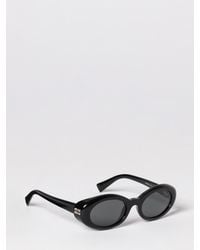 Miu Miu - Oval Tortoiseshell Acetate Sunglasses - Lyst