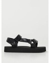 Armani Exchange - Flat Sandals - Lyst