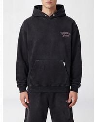 Represent - Cotton Hoodie With Back Logo And Kangaroo Pocket - Lyst