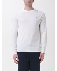 Polo Ralph Lauren - Basic Crewneck Sweater With Mini Logo - Lyst