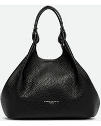 Gianni Chiarini - Dua Grained Leather Handbag With Removable Pouch - Lyst