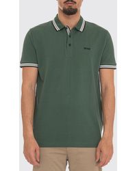 BOSS - Basic Cotton Polo Shirt - Lyst